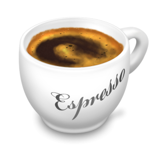 la intensidad del café espresso americano