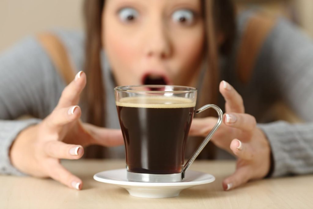 Cuántas calorías tiene una taza de café