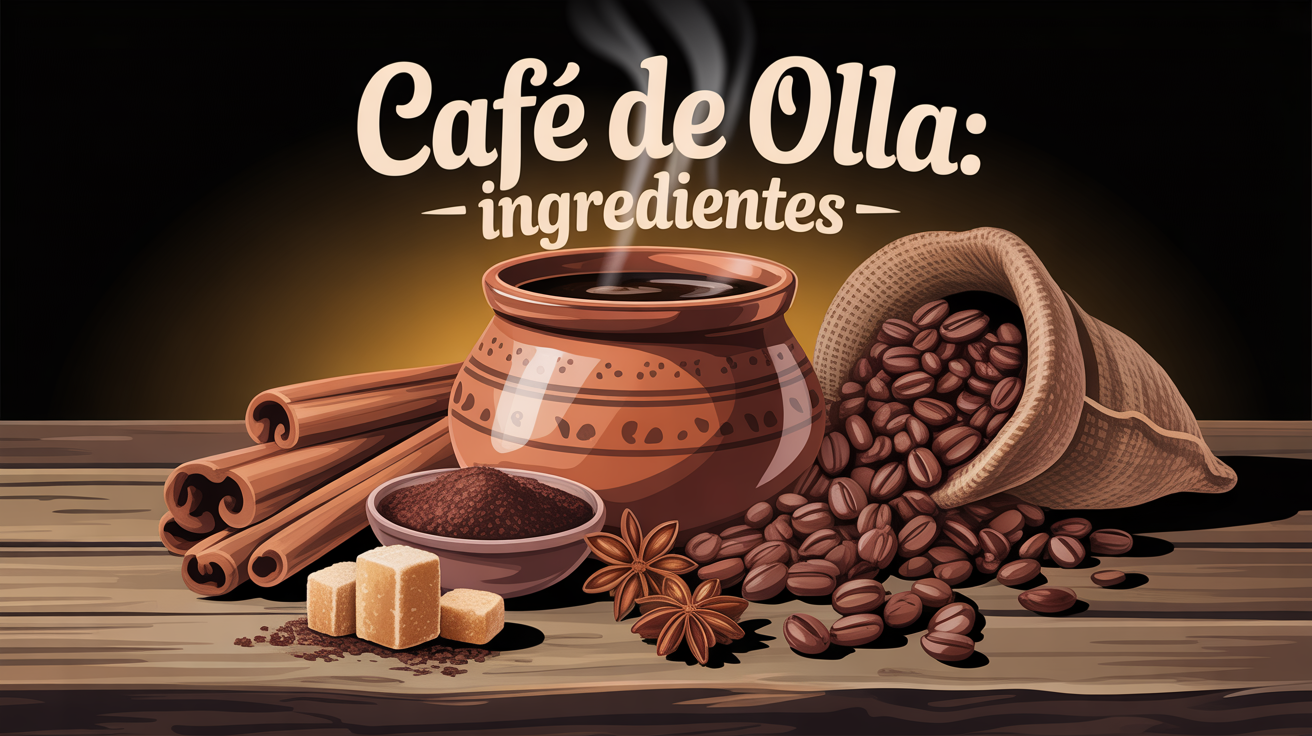 Descubre los irresistibles ingredientes para preparar el auténtico café de olla