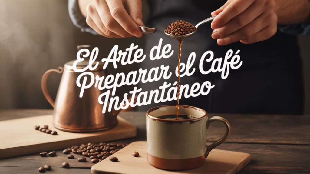 El arte de preparar el café instantáneo