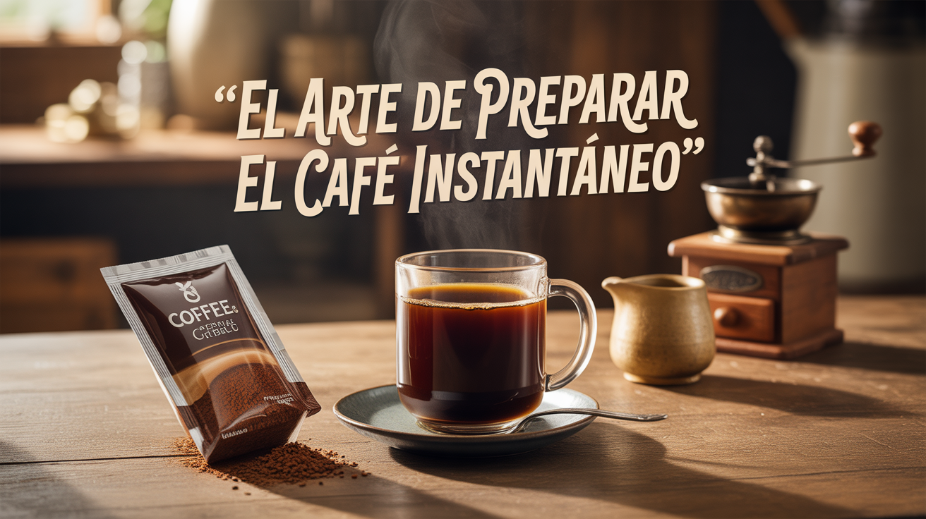 El arte de preparar el café instantáneo