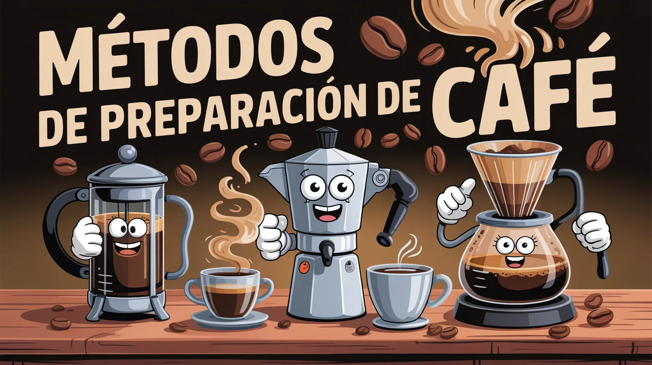 Métodos de Preparación de Café