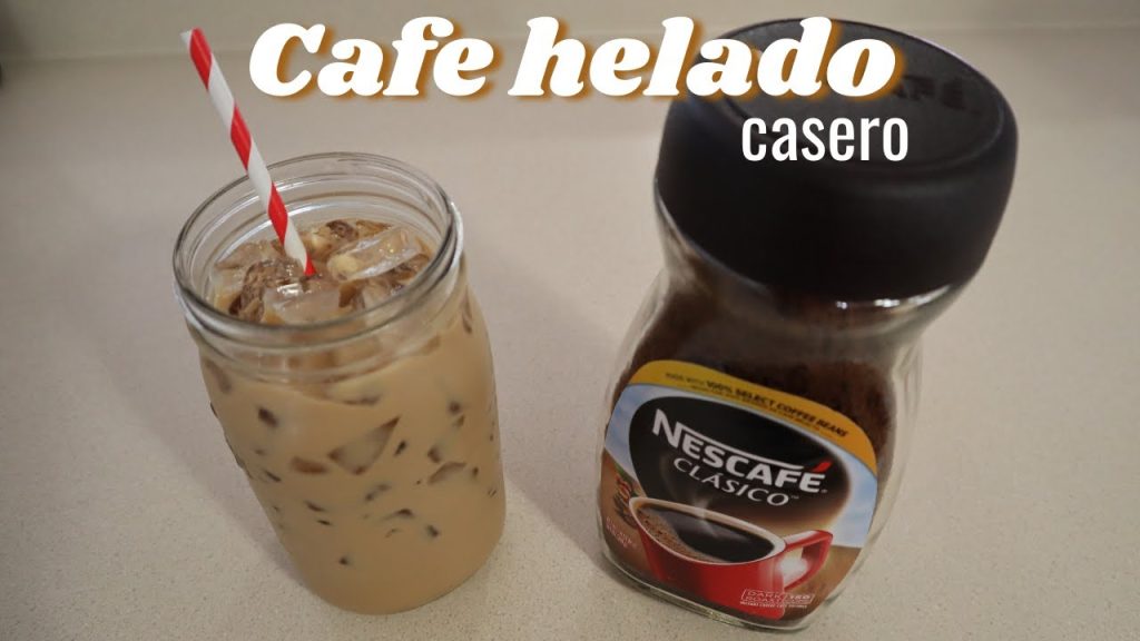 café helado en casa
