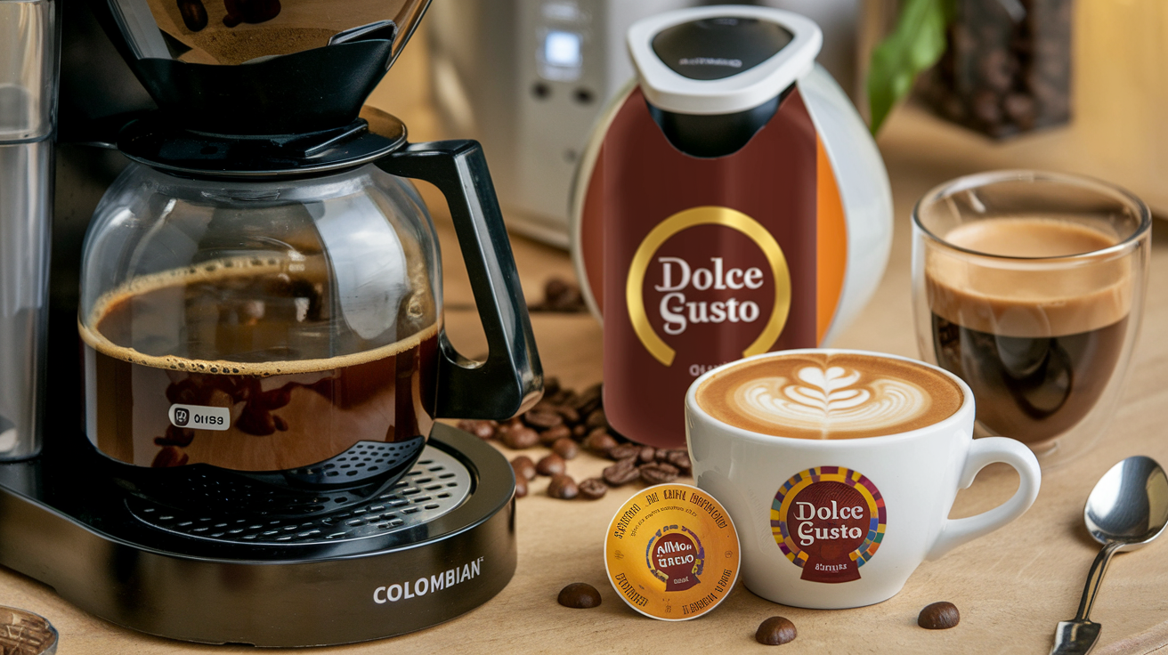 Descubre la deliciosa combinación entre el café de Colombia y las cápsulas Dolce Gusto