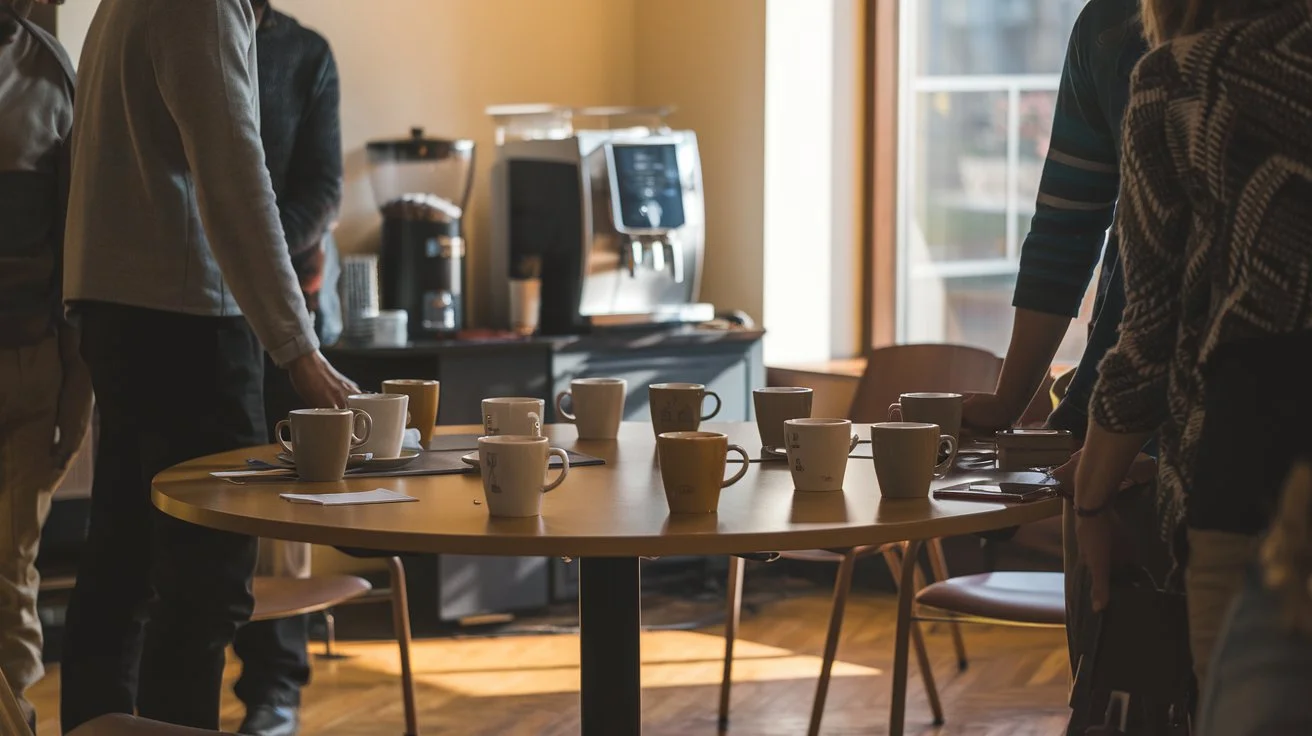 La importancia del café para la oficina